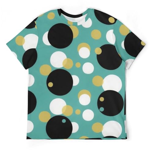 Supdreamc Mens T-Shirts Short Sleeve Beefy T-Shirt Top Tees Basic Tucked Daily Wear 5