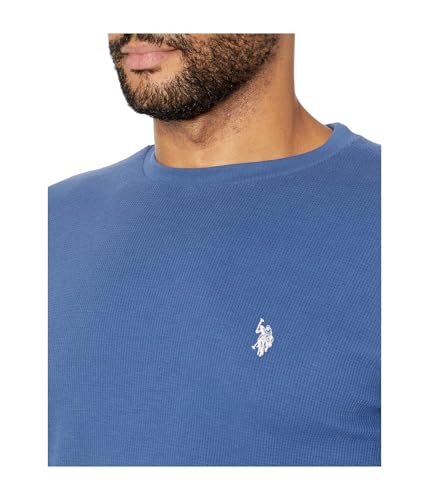 Image of U.S. Polo Assn. Men's Cotton Regular Fit Long Sleeve Crew Neck Solid Thermal Shirt