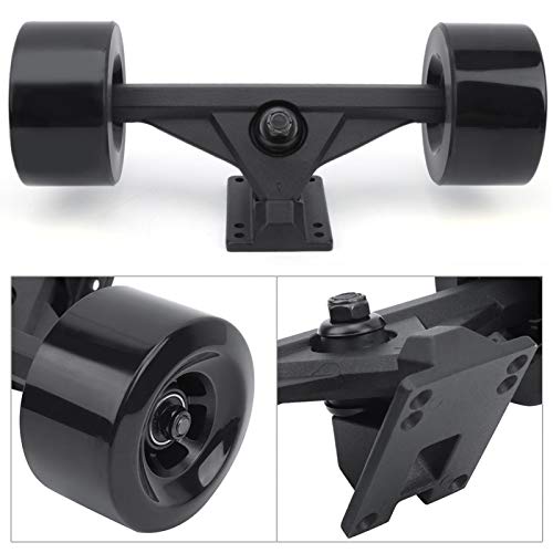 Caminhão de skate com roda, motor elétrico de cubo de skate, 28x11cm Caminhão de skate Robusto Duráv