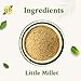 B&B Organics Little Millet (5 kg / 11 pound)/ Samai Arisi/High Fibre/Nutrient Rich & Chemical Free Traditional Millet/Indian Millet