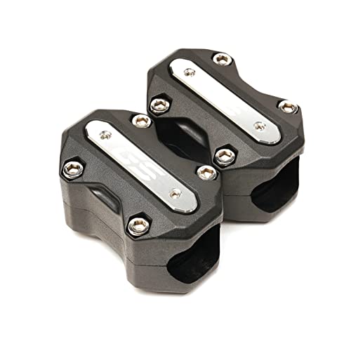 Bloc Crash Bar M Silver pour Moteur BMW R1250GS R1200GS LC ADV