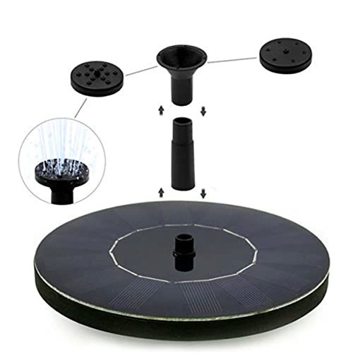 Mini Fonte Flutuante De Água Energia Solar 3 Modelos De Chafariz Para Lago Piscina Quintal Decoração