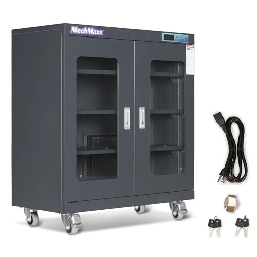MechMaxx 20-60% RH Electronic Dry Cabinet 320L ESD Desiccator Cabinet,for Storage of semiconductors...