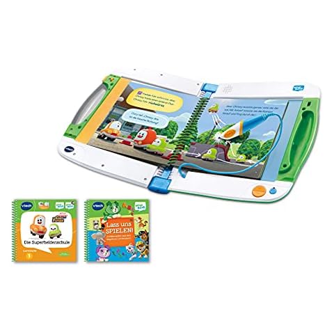 VTech MagiBook v2 inklusive 2 Lernbüchern - Interaktives Lernbuchsystem zur Vorbereitung auf den Kindergarten und die Schule - Für Kinder von 2-7 Jahren Cover