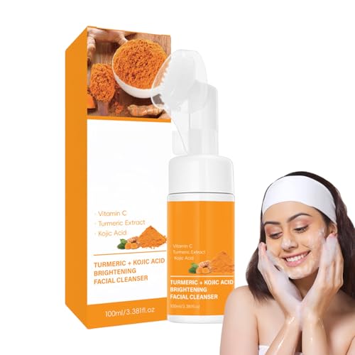 Radiant Face Laving Gel - Cleaner De Espuma De 100 Ml Con Cepillo, Eliminación De Maquillaje Para Hombres | Agentes De Limpieza De La Cara De Tez Radiante De Las Mujeres Para El Brillo De Tez Ra