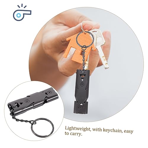 Silbato de Acero Inoxidable para Supervivencia al Aire Libre miniatura 7