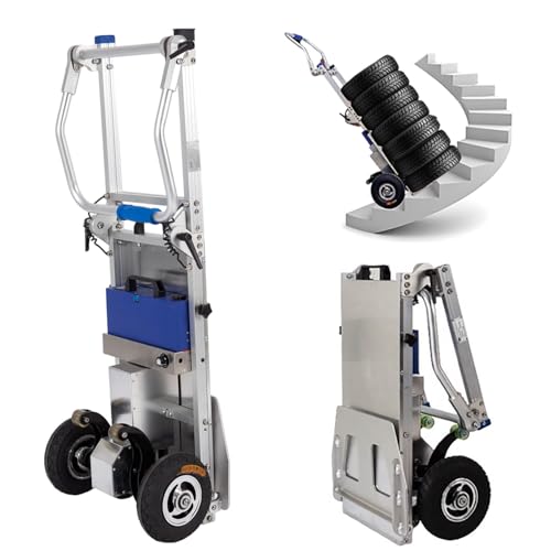 Carretilla eléctrica plegable para escaleras carga 440 lb miniatura 1
