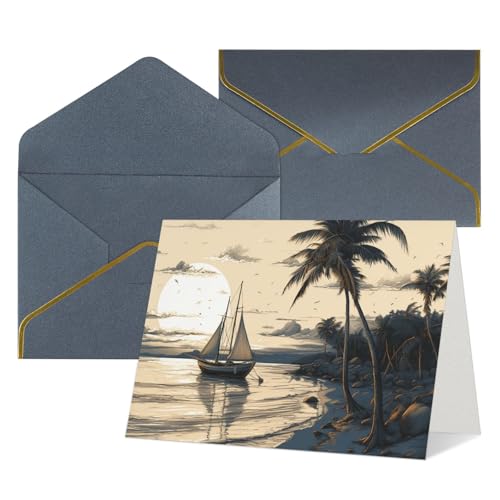 LHDGBWC Thinking of You J[h t 󔒂̃O[eBOJ[h 4x6 m[gJ[h Happy BirthdayJ[h @̃O[eBOJ[h p TL[J[h V̖ ނ {[g xr[V[J