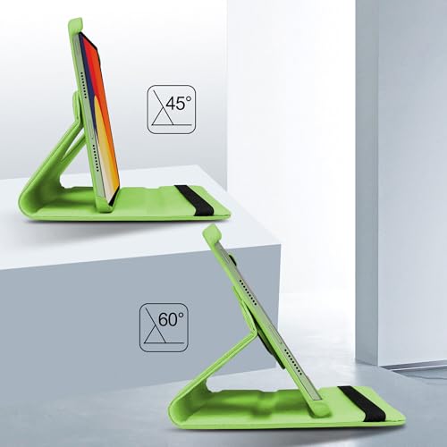 Image of TGK 360 Degree Rotating Flip Cover Case for Moto Pad 60 Pro 12.7 inch 2025 Release Tablet (Green)