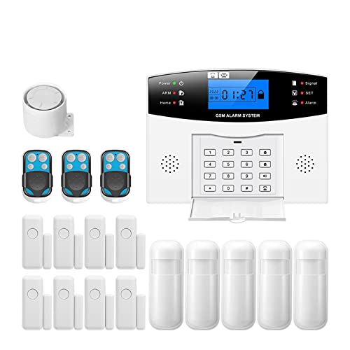 TUYA Smart Home GSM alarmas de seguridad for el hogar alarma inalámbrica for garaje casa residencial, Kit/juego de bricolaje(M)
