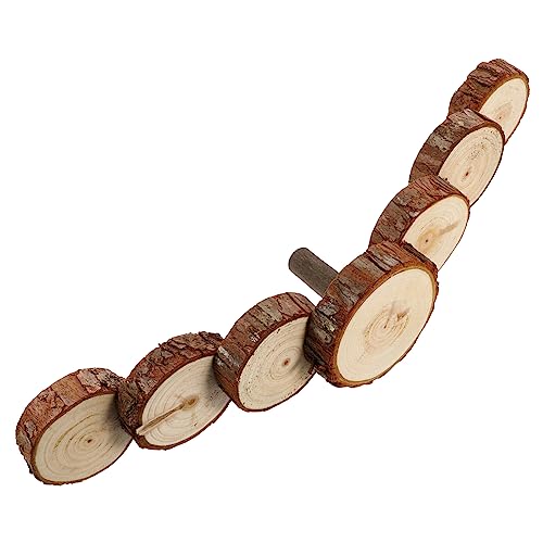 ibasenice 木のおもちゃ hamster toys vtoys トイ ねずみ 屋内で クライミングのおもちゃ ハムスターの ハムスター 動物活動の のはしご台 木製