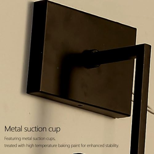 Aplique de pared rectangular negro con pantalla tejida y luz cálida 3000K para dormitorio 5