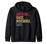 Photo Gallery awesome since november 1965 56th birthday gift 56 years old felpa con cappuccio Photo Gallery awesome since november 1965 56th birthday gift 56 years old felpa con cappuccio