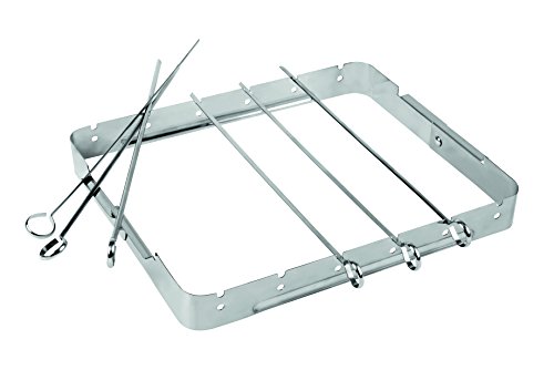 ACTIVA Grillspieße/Grillspießhalter Edelstahl 6