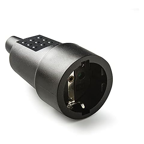 famatel 2104 - Mobile Base SCHUKO Tt 16 A-250 V Rubber Black Cover