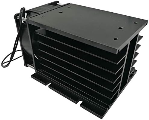 220V Single-Phase Motor Soft Starter Module controller2KW4KW6KW8KW Motor Online Soft Starting Fan Pump Pressure Reducer Conveyor (Color : Heat Sink)