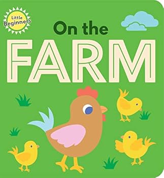 Hardcover Little Beginners Mini Padded Board Book - on the Farm Book