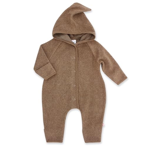 Image of Zutano Cozie Fleece Baby One-Piece Elf Romper with Hood
