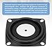 MECCANIXITY 4 Pcs Passive Radiator 2 Inch Woofer Vibrating Membrane, Rubber Vibration Diaphragm Plate Subwoofer for Bass Speaker Replacement, DIY