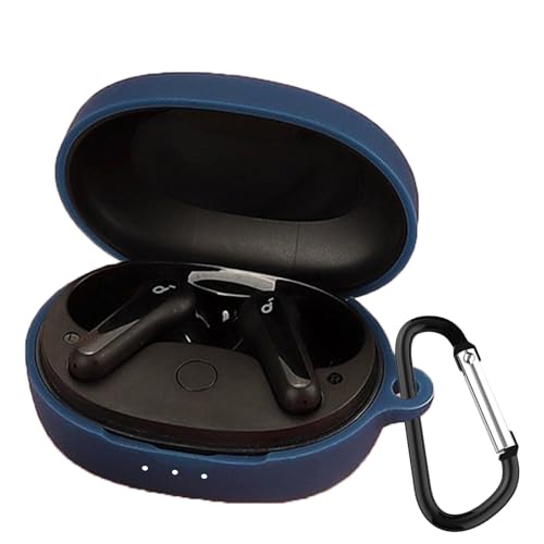 For Anker Soundcore Life P2 mini�yDKEYIT�z�V���R�[���P�[�X For Anker Soundcore Life P2 mini �ی�J�o�[ �����[�d�\ �S�ʕی� �h�� �h�o �y�� �J���r�i�t�������h�~ �L�Y�h�~ �ϏՌ�