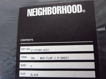 Amazon.co.jp: SRL ネイバーフッド MUD FLAP P - SHEET シート 黒