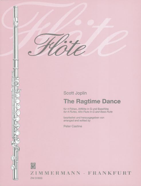 Partition de prestige The Ragtime Dance pour ensemble de 6 flûtes