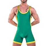 IUERVPS Herren-Singlet-Wrestling-Anzug, Fitnessstudio, Training, Wrestling-Singlets, Herren-Powerlifting, Gewichtheben, maßgeschneiderte Wrestling-Singlets(1,3XL)