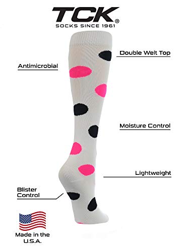 Image of Krazisox Polka Dot Over The Calf Socks