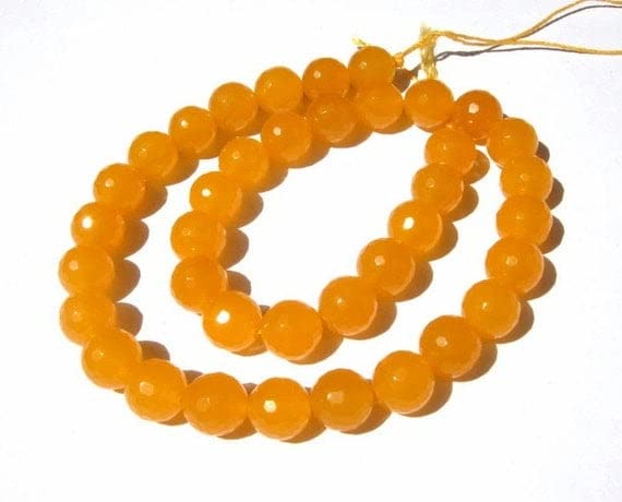 Agate jaune en perles de 10mm pour créer vos propres bracelets d'été bohèmes