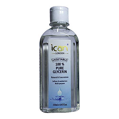 ican london Glycérine 100 % végétale pure 250 ml Cover