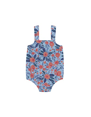 Maillot une pièce bébé fille Gocco à fleurs grand motif pour la plage
