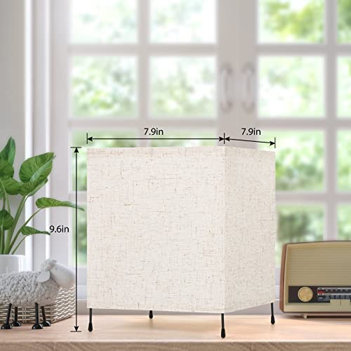 Caduke Bedside Table Lamp Set Of 2, Nightstand Desk Lamp For Bedroom Living Room, Modern Small Table Lamp With Linen Lampshade For Kids #TOP1