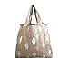 Golden Store129 Edumarket241 New Lady Sac de courses pliable et réutilisable avec motif floral, fruits, lapins, légumes