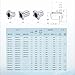 LMF13LUU Circular Flange Long Linear Ball Bearing Match use 13mm Linear Guide Rail Rod Round Shaft CNC Bearing Industrial Bearings Gears