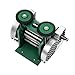 Manual Jewelry Press Rolling Mill Machine Commercial Wire Flat Metal Sheet Roller Tool 45mm DIY Repair Manual Combination for Gold, Silver, Metals, Aluminum, Copper (Green)