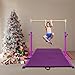 GLANT Gymnastic Kip Bar,Horizontal Bar for Kids Girls Junior,3' to 5' Adjustable Height,Home Gym Equipment,Ideal for Indoor and Home Training,1-4 Levels,300lbs Weight Capacity