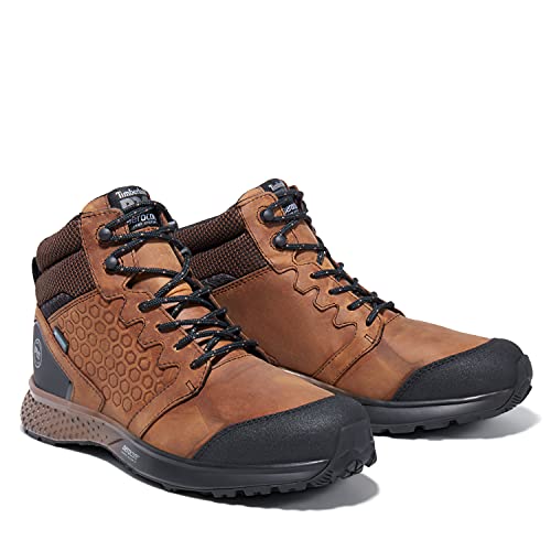Timberland PRO Men's Reaxion Mid Soft Toe Waterproof Industrial Hiker Work Boot2