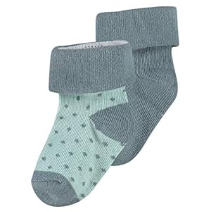 Noppies unisex baby sokken, groen (Dark Green C185), 0-3 Maanden