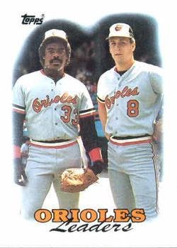 Amazon.com: 1988 Topps #51 Eddie Murray/Cal Ripken Jr. Orioles