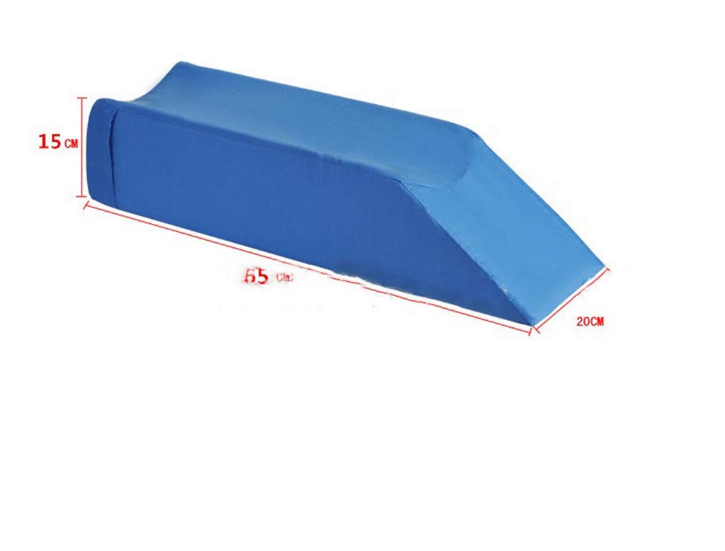 Cojín elevador de piernas de espuma de alta densidad, confort: soporte para piernas, rodillas, tobillo y almohada de elevación | Cirugia Lesión | Descansar,Blue,2PCS