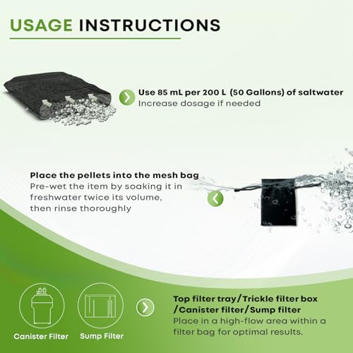 Image of MagTool Advanced Phosphate and Silicate Remover Aquarium Filter Media, Ideal for Saltwater Tank (500ml)