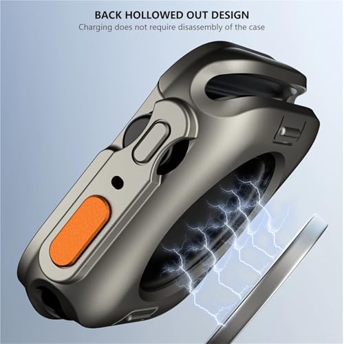 Funda iWatch para transformar tu Apple Watch 45mm en un modelo Ultra 2 con TPU suave resistente 6