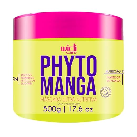 Widicare Phytomanga Máscara Ultra Nutritiva - 500 G - Widi Care