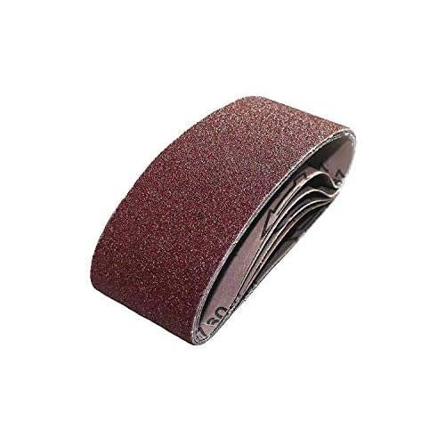 K 80 Schleifbänder Schleifband Bandschleifer 75x533mm 10Stck