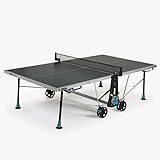 tavolo ping pong misure ridotte PANNELLO 5 MM E INCASSO 40 MM Cornilleau - Tavolo 300X Outdoor - Grigio