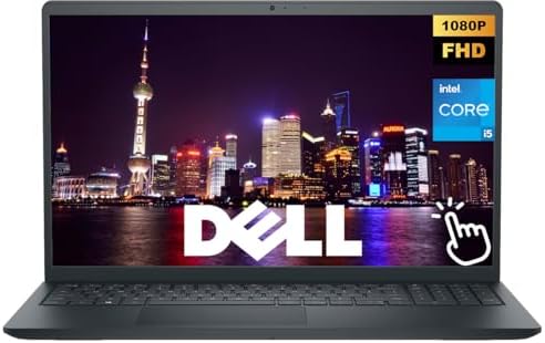 Dell 15.6" FHD Touchscreen Business Laptop Computer, 64GB RAM 2.5TB Storage (2TB SSD+512GB Dock), Intel Core i5-1334U (10-Core), Windows 11, Numeric Keypad, SD Card Reader, HDMI, Carbon Black