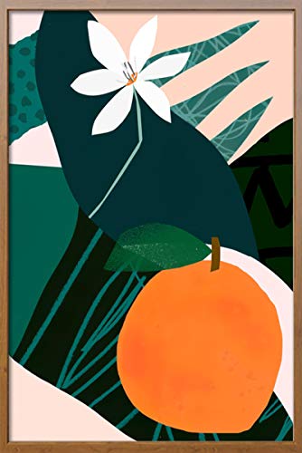 Art mural creative green wall decor plante nordic affiche triptyque 50x70