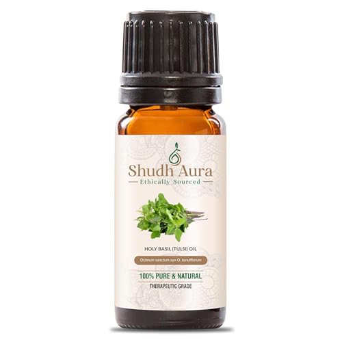 Aceite Esencial de Albahaca Santa (Tulsi) 100% Puro 10ML miniatura 1