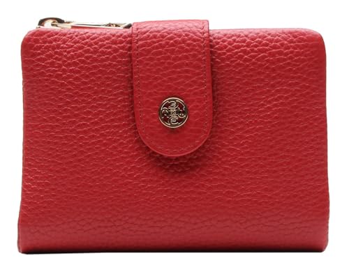 Portefeuille Rouge Esquire Madison Idéal pour vos Sorties Urbaines