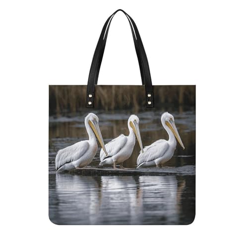 Sac hobo en cuir végétalien Three Pelicans : sac seau souple chic pour femme